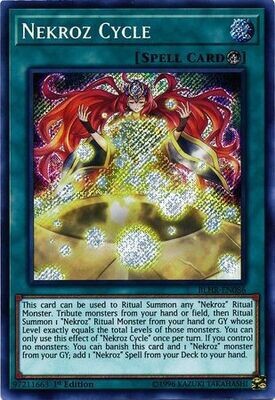 SJ Nekroz Cycle - BLHR-EN086 - Secret Rare 1st Edition
Battles of Legend: Hero&#39;s Revenge Singles