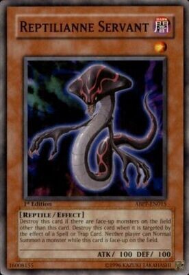 Reptilianne Servant - ABPF-EN015 - Common 1st Edition Absolute Powerforce [ABPF] 1st Edition Singles