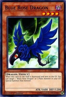 Blue Rose Dragon - LED4-EN031 - Common 1st Edition Legendary Duelists: Sisters of the Rose 1st Edition Singles