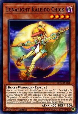 Lunalight Kaleido Chick - LED4-EN051 - Common 1st Edition Legendary Duelists: Sisters of the Rose 1st Edition Singles