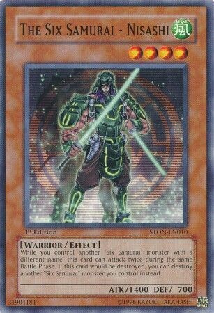 The Six Samurai - Nisashi - STON-EN010 - Common 1st Edition Strike of Neos [STON] 1st Edition Singles