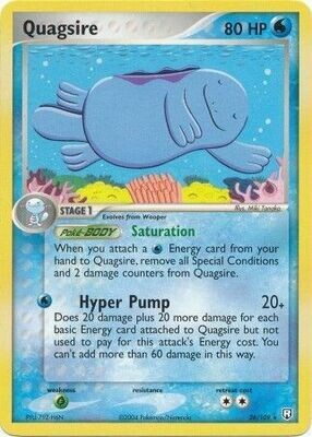 Quagsire - 26/109 - Rare
Ex Team Rocket Returns Singles