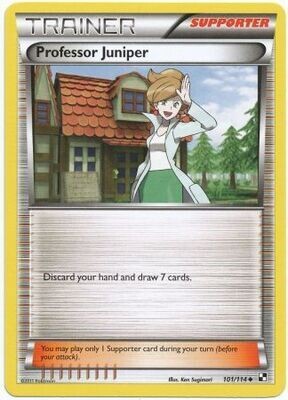 Professor Juniper - 101/114 - Uncommon Black &amp; White 1: (Base Set) Singles