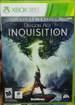 SJ Dragon Age Inquisition Deluxe Edition Xbox 360 Usado Completo