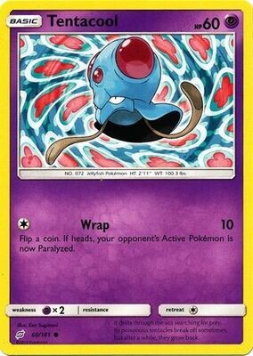 Tentacool - 60/181 - Common
Sun &amp; Moon: Team Up Singles(Español)