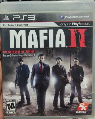 SJ Mafia 2 Playstation 3 Usado Completo