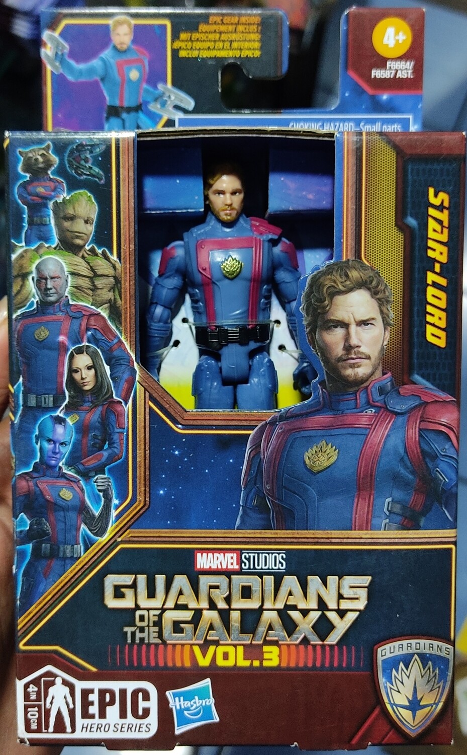 SJ Star Lord Figura Guardians of the Galaxy Figura Epic Hero Series
