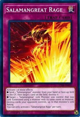 Salamangreat Rage - SDSB-EN032 - Common 1st Edition
Structure Deck: Soulburner Singles (Espanol)