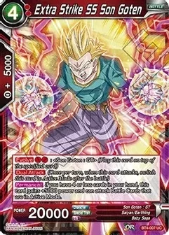 Extra Strike SS Son Goten - Colossal Warfare (DBS-B04) Colossal Warfare / FOIL