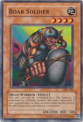 Boar Soldier - MRL-089 - Common Unlimited Magic Ruler [MRL] Unlimited Singles