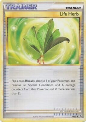 Life Herb - 79/95 - Uncommon HGSS - Unleashed Singles