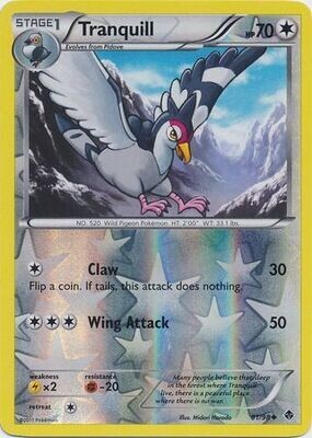 Tranquill - 81/98 - Uncommon Reverse Holo
Black &amp; White 2: Emerging Powers Reverse Holo Singles