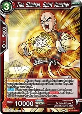 Tien Shinhan, Spirit Vanisher - Universal Onslaught (DBS-B09)
Universal Onslaught