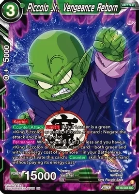 Piccolo Jr., Vengeance Reborn - Dawn of the Z-Legends (DBS-B18)
Dawn of the Z-Legends