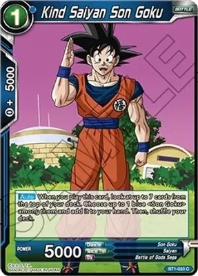 Kind Saiyan Son Goku - Galactic Battle (DBS-B01)
Galactic Battle