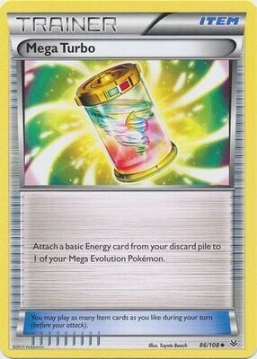 Mega Turbo - 86/108 - Uncommon
XY: Roaring Skies Singles