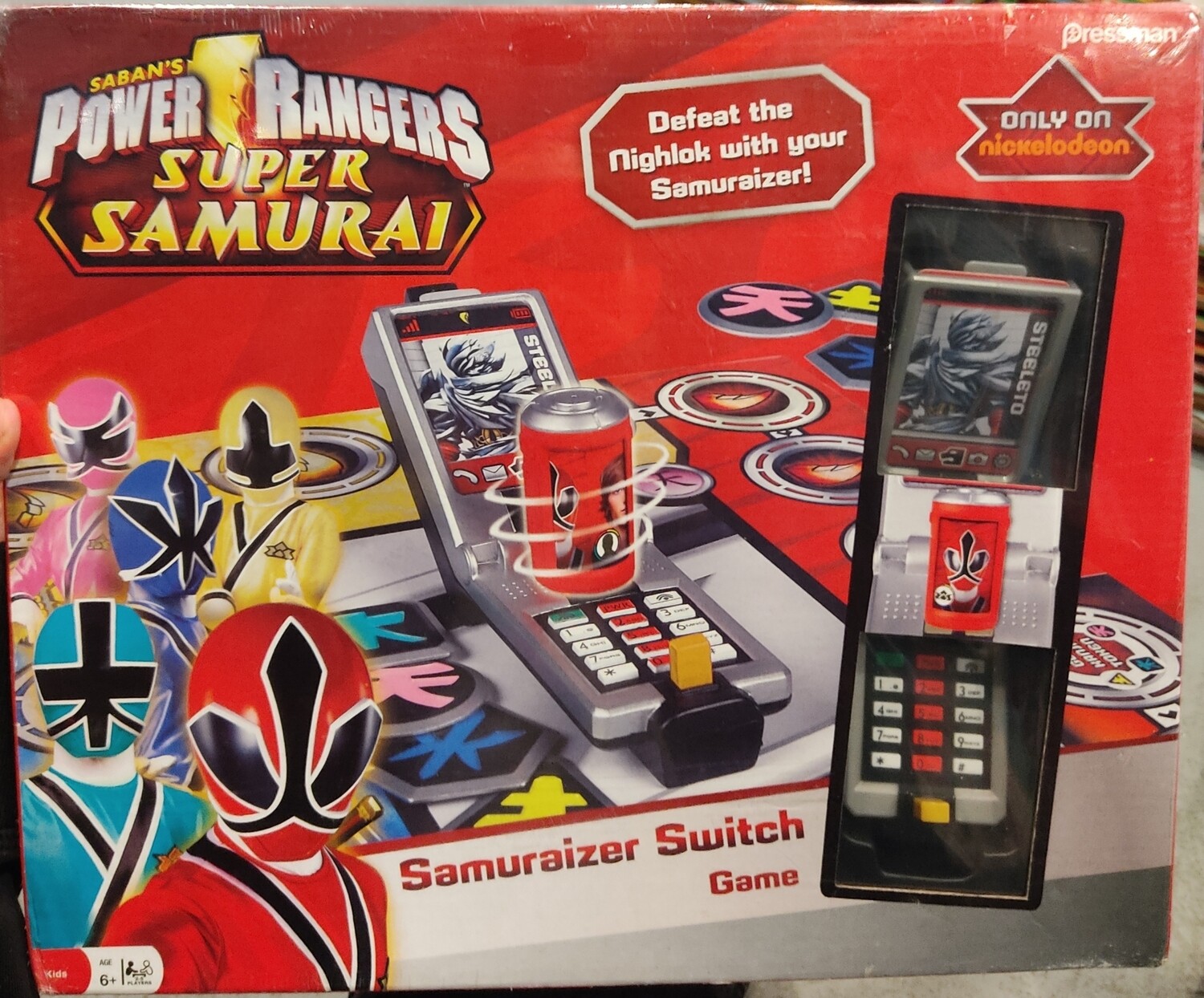 TS Power Rangers Super Samurai Samuraizer Switch Juego de Mesa Nuevo Sellado