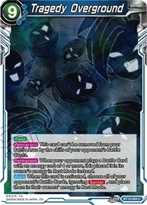 Tragedy Overground - Rise of the Unison Warrior (DBS-B10) Rise of the Unison Warrior Foil