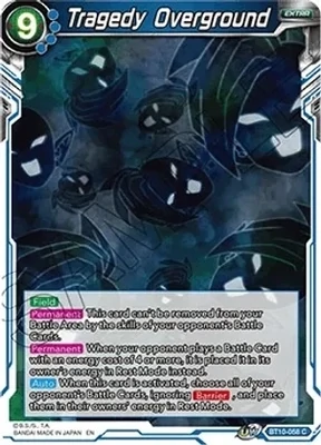 Tragedy Overground - Rise of the Unison Warrior (DBS-B10) Rise of the Unison Warrior Foil