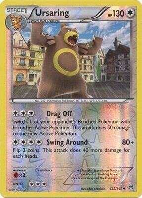 Ursaring - 122/162 - Uncommon Reverse Holo
XY: Breakthrough Reverse Holo Singles