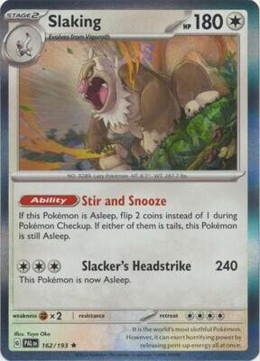Slaking - 162/193 - Holo Rare
Scarlet &amp; Violet: Paldea Evolved Singles