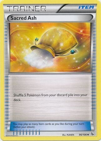 Sacred Ash - 96/106 - Uncommon
XY: Flashfire Singles