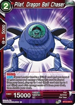 Pilaf, Dragon Ball Chaser - Rise of the Unison Warrior (DBS-B10)
Rise of the Unison Warrior