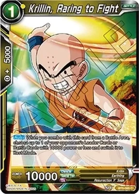 Krillin, Raring to Fight - Miraculous Revival (DBS-B05) Miraculous Revival