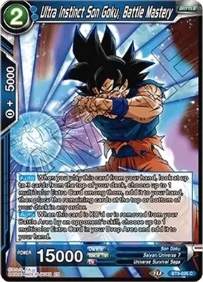 Ultra Instinct Son Goku, Battle Mastery - Universal Onslaught (DBS-B09) Universal Onslaught