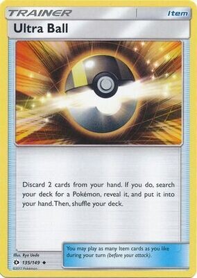 Ultra Ball - 135/149 - Uncommon Sun &amp; Moon (Base Set) Singles