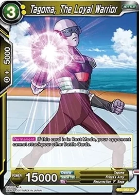 Tagoma, The Loyal Warrior - Galactic Battle (DBS-B01)
Galactic Battle
