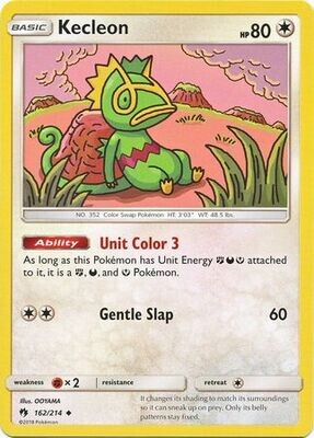Kecleon - 162/214 - Uncommon
Sun &amp; Moon: Lost Thunder Singles(Español)