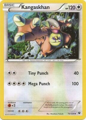 Kangaskhan - 75/124 - Uncommon
XY: Fates Collide Singles