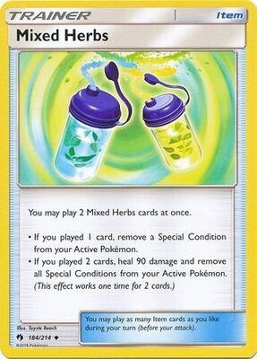 Mixed Herbs - 184/214 - Uncommon
Sun &amp; Moon: Lost Thunder Singles