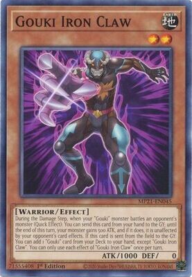 Gouki Iron Claw - MP21-EN045 - Common 1st Edition 2021 Mega-Tin: Ancient Battles 1st Edition Singles