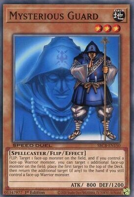 Mysterious Guard - SBCB-EN150 - Common 1st Edition Speed Duel Battle City Box 1st Edition Singles