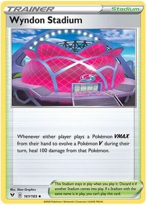 Wyndon Stadium - 161/185 - Uncommon Sword &amp; Shield: Vivid Voltage Singles