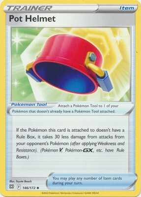 Pot Helmet - 146/172 - Uncommon
Sword &amp; Shield: Brilliant Stars Singles