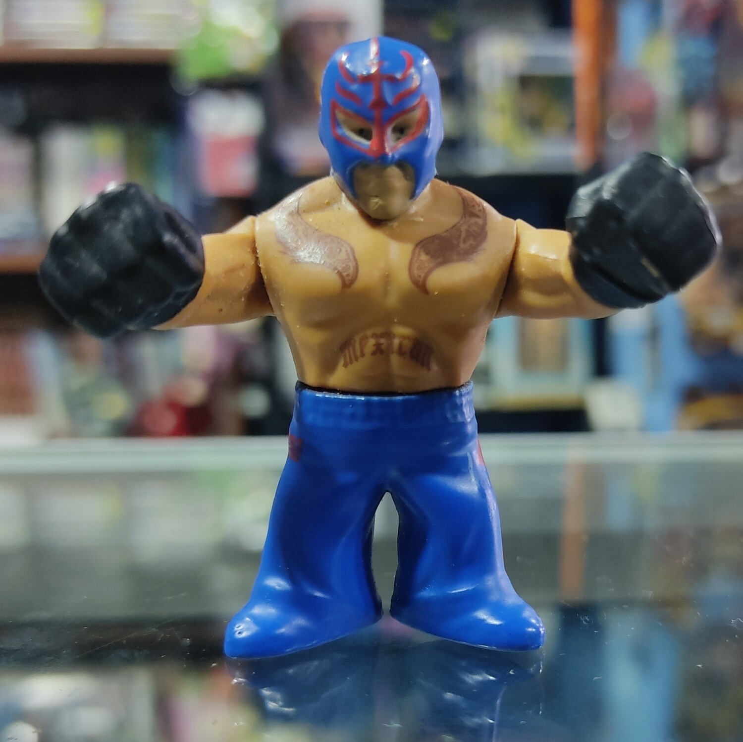 SJ Rey Misterio Luchador Figura Mini WWE