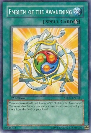 Emblem of the Awakening - STON-EN044 - Common 1st Edition Strike of Neos [STON] 1st Edition Singles