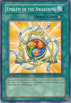 Emblem of the Awakening - STON-EN044 - Common 1st Edition Strike of Neos [STON] 1st Edition Singles