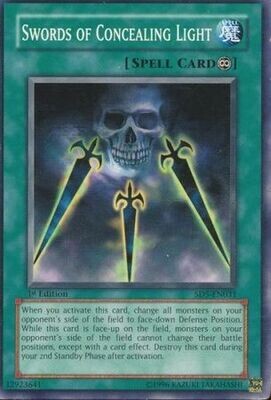Swords of Concealing Light - SD5-EN031 - Common 1st Edition Structure Deck: Warrior&#39;s Triumph 1st Edition Singles