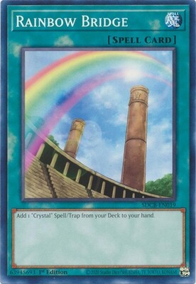 Rainbow Bridge - SDCB-EN019 - Common 1st Edition Legend of the Crystal Beasts 1st Edition Singles
