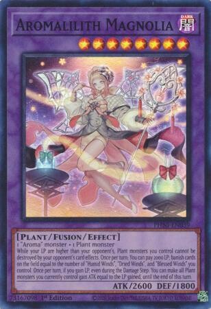 Aromalilith Magnolia - PHNI-EN039 - Super Rare 1st EditionPhantom Nightmare 1st Edition Singles  (Español)