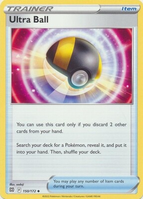 Ultra Ball - 150/172 - Uncommon
Sword &amp; Shield: Brilliant Stars Singles