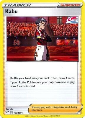 Kabu - 163/189 - Uncommon
Sword &amp; Shield: Darkness Ablaze Singles(Español)