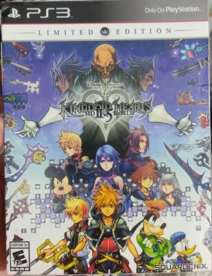 SH Kingdom Hearts HD II 5 Re Mix Limited Edition Playstation 3 Nuevo Sellado