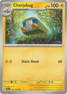 Charjabug - 055/162 - Common Scarlet &amp; Violet: Temporal Forces Singles