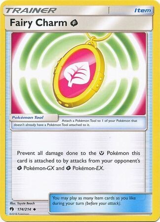 Fairy Charm (Grass) - 174/214 - Uncommon
Sun &amp; Moon: Lost Thunder Singles(Español)