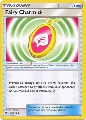 Fairy Charm (Grass) - 174/214 - Uncommon
Sun &amp; Moon: Lost Thunder Singles(Español)